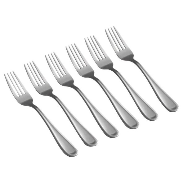 Cambridge Malibu Stainless Steel Salad Forks (6-Piece Set)