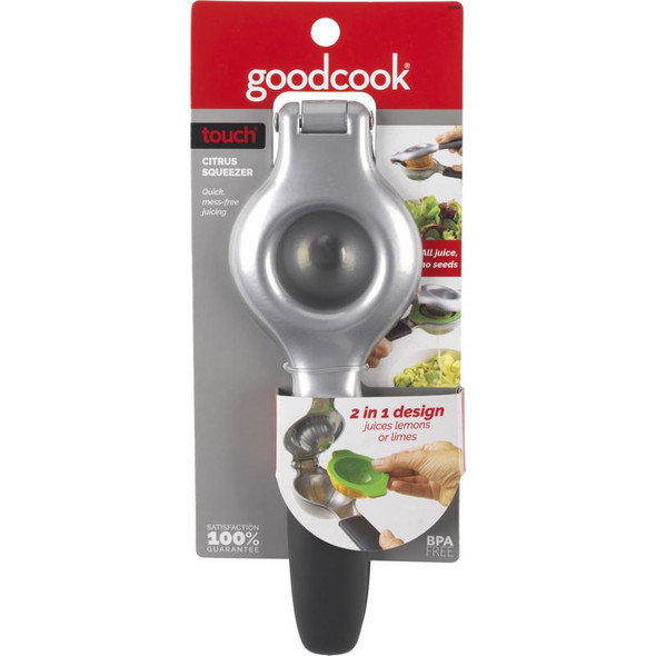 Good Cook Touch Citrus Squeezer in Black and Silver - Model 20504