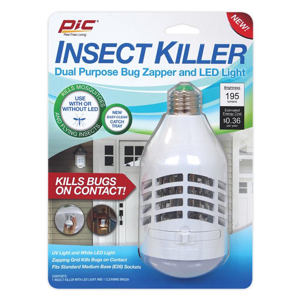 BUG ZAPPER W/LED LIGHT