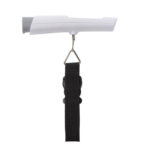 Taylor Luggage Scale White 7.04 Inches - Lightweight Travel Weighing Tool
