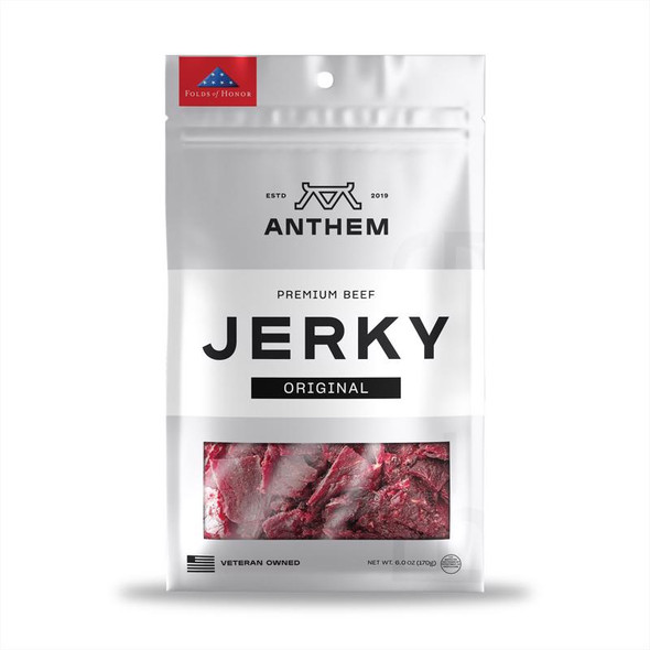 Anthem Snacks Original Beef Jerky - 6 oz Bag