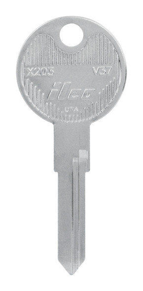 HILLMAN Brass Automotive Key Blank for Volkswagen V-36, RSC AL01