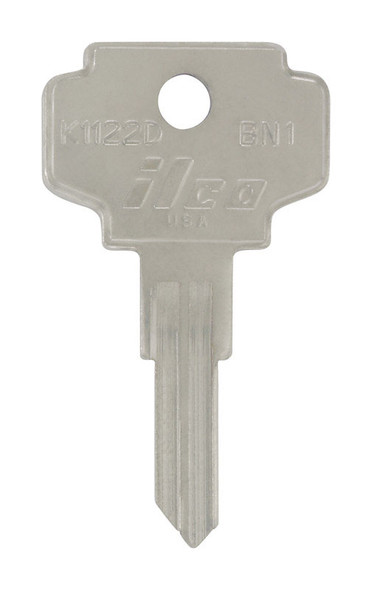 Hillman Universal Key Blank in Brass – Model BN-1 for House and Office Use