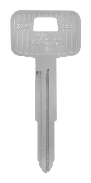 Hillman GM Double-Sided Brass Key Blank B-55 - Automotive Key for GM Vehicles
