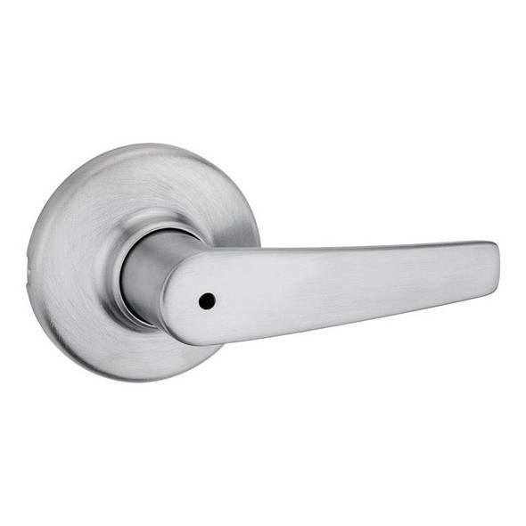 Kwikset Delta Privacy Lever with Satin Chrome Finish, Part Number 93001-879