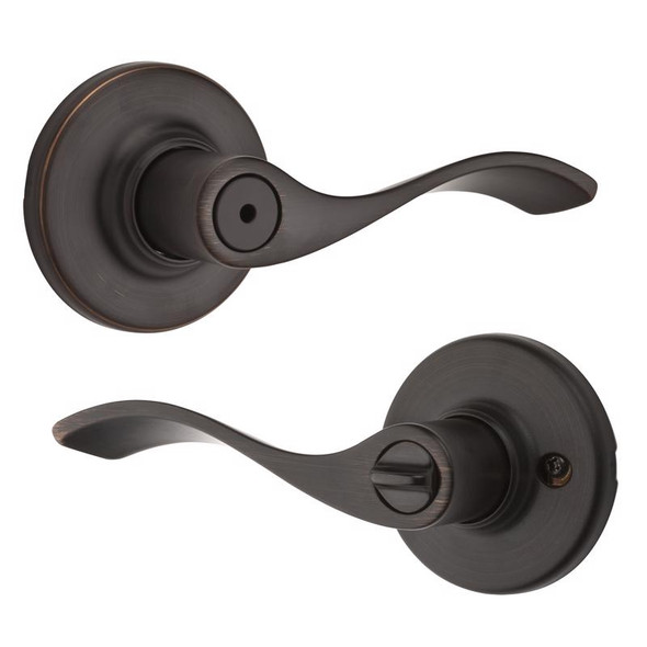 Kwikset Balboa Privacy Lever with Venetian Bronze Finish (Part No. 93001-883)