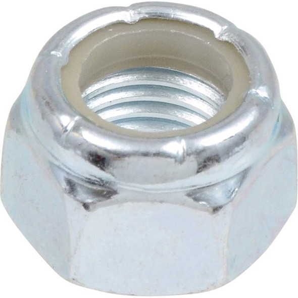 Hillman 180141 Coarse Thread Steel Nylon Lock Nut, 10-24 Inch, Zinc-Plated, Box of 100