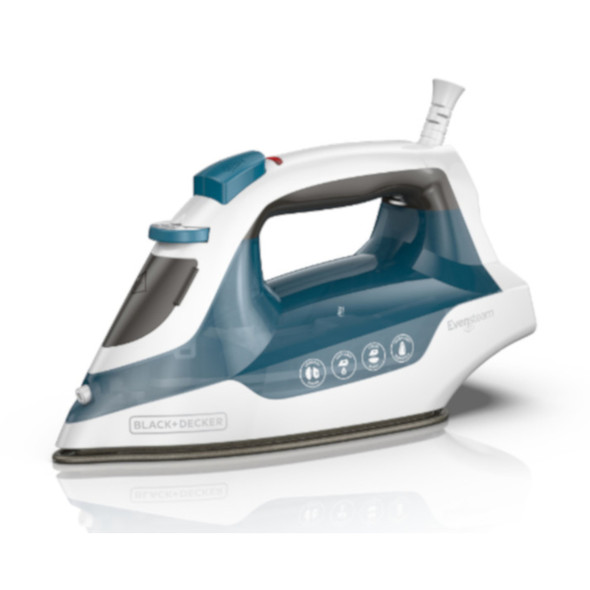 Black+Decker IR06V Steam Iron with 7.7 oz Water Capacity and Self-Cleaning Feature