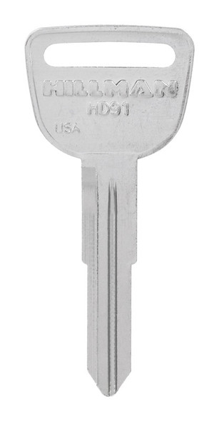 Hillman Key Blank for Honda - Double Side Brass Traditional Key Model HD-91