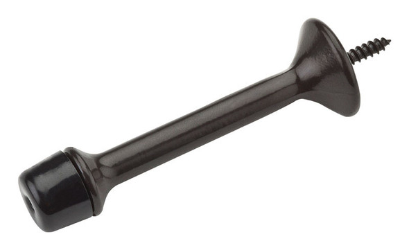 National Hardware N327-031 Oil Rubbed Bronze Rigid Door Stop - Wall Mount, 3 Inch Length