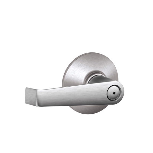 Schlage F40CSVELA626 Elan Satin Chrome Privacy Lockset for Commercial Doors