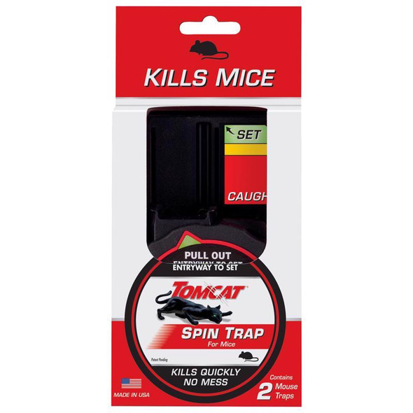 MOUSE SPIN TRAP 2PK