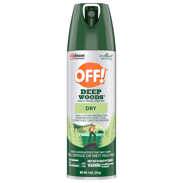 DEEP WOODS OFF DRY 4OZ