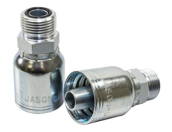 12 SERIES END 1/4 HOSE  x 3/8  Male O-Ring Face Seal