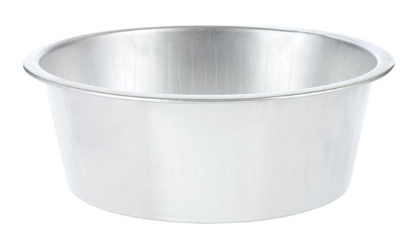 Harold Import 12 Quart Round Aluminum Dish Pan with Lid