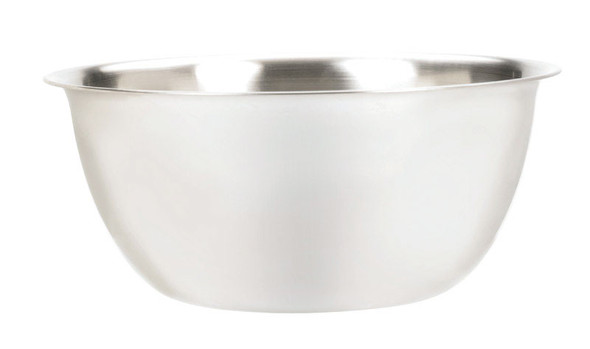 Fox Run 6.25 Quart Stainless Steel Mixing Bowl - Nonstick Surface, Dishwasher Safe