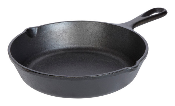 Lodge Logic 8-Inch Cast Iron Skillet – Heavy-Duty Cooking Pan for Versatile Use