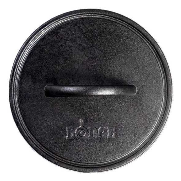 Lodge Cast Iron Bacon Press, 8-Inch Black Handle – Durable Nonstick Cooking Tool