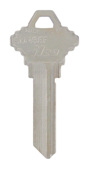 Hillman Universal Key Blank SC-24 – Brass Traditional Single-Sided House and Office Key