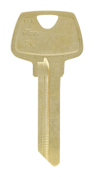 HILLMAN Universal Brass Key Blank S-57 for House and Office Use