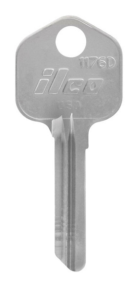 HILLMAN Universal Brass Key Blank KW-2 for House and Office Doors