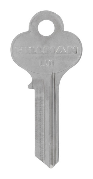 Hillman Universal Key Blank Model 86140 – Traditional Brass House and Office Key