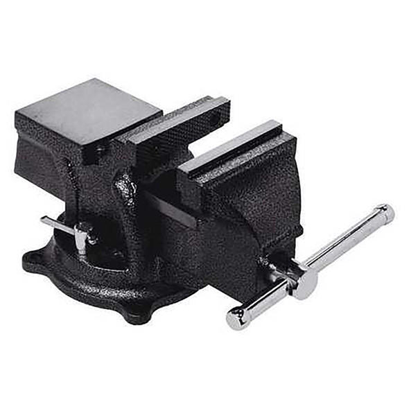 Bessey BV-HD40 Workshop Bench Vise - 4 inch Jaw Capacity with Swivel Base