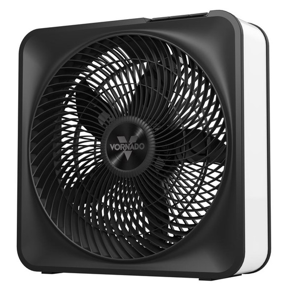 Vornado Model 80 Box Fan with 5-Speed Settings and Oscillation Option