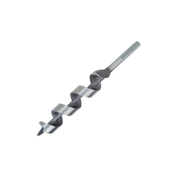 IRWIN 13/16 x 7.5 Inch Self-Feed Auger Bit with Hex Shank - Carbon Steel for Wood Drilling