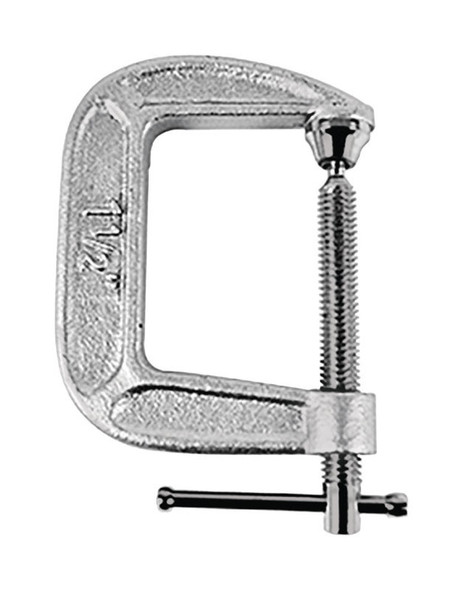 Bessey CM15 1.5-Inch C Clamp for Woodworking and Metalworking Projects