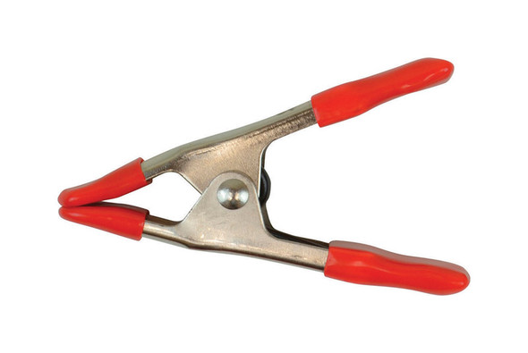 Bessey Spring Clamp 1 Inch - Heavy-Duty Steel with Non-Marring Pads