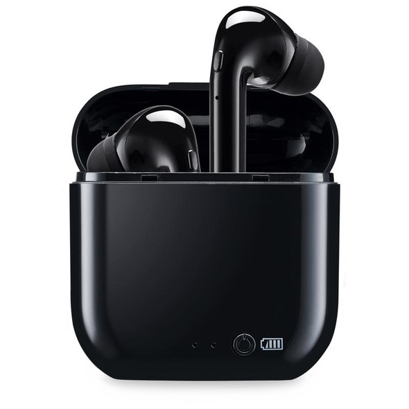 iLive IAEBT300B Wireless Earbuds with Charging Case - Black