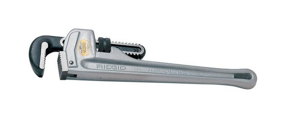 RIDGID 36-Inch Aluminum Pipe Wrench - Durable Adjustable Plumbing Tool