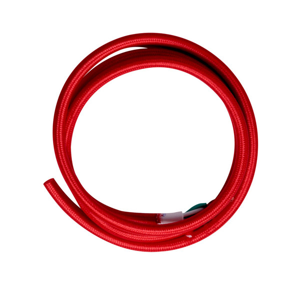 Globe Electric Pendant Light Cord 8 ft. Red, UL Listed, Indoor Use - Part 60748