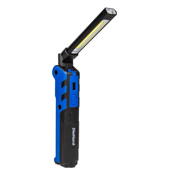 DORCY Worklight Flashlight 450 Lumens with Pivoting LED Beam and Hands-Free Capability