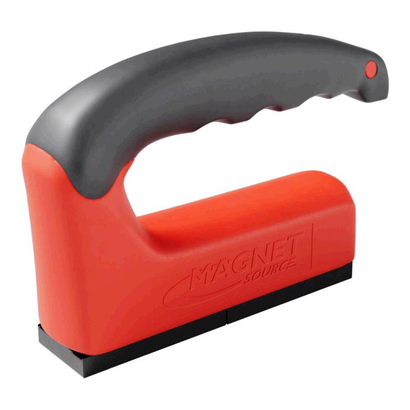 Magnet Source Handle Magnet with 100 lb Pull Capacity - Ceramic Red Magnetic Tool