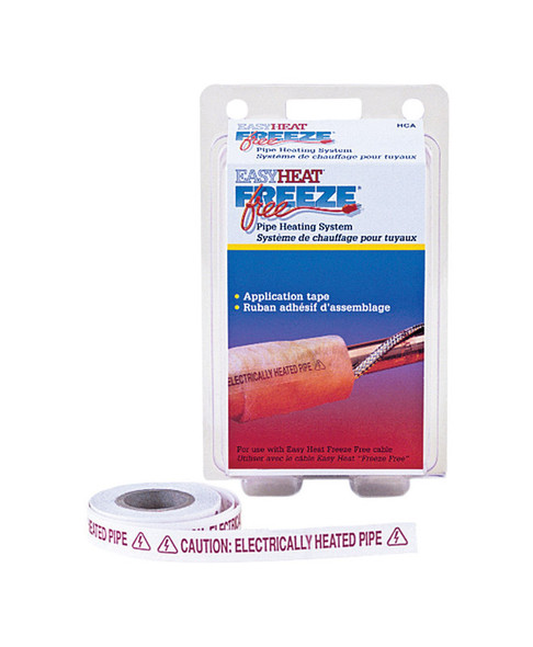 Easy Heat HCA Freeze Free Cable Application Tape for Pipe Heating