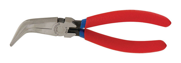 Crescent Curved Needle Nose Pliers 6-inch with Comfort Grip and Alloy Steel Construction