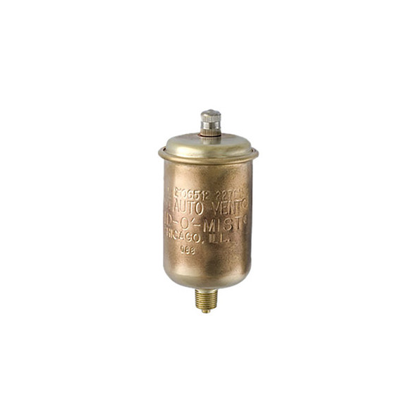 Maid O' Mist #67 1/8-Inch Straight Brass Air Vent for Hydronic Heating