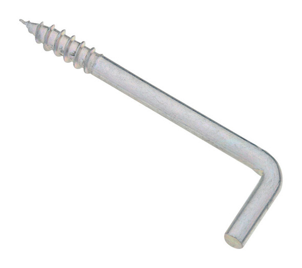 National Hardware N120-337 Square Bend Hook, Zinc-Plated Steel, 2-5/8 in