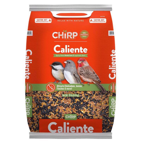 Chirp Caliente Habanero Wild Bird Food, 15 lb Bag, Part Number 17376