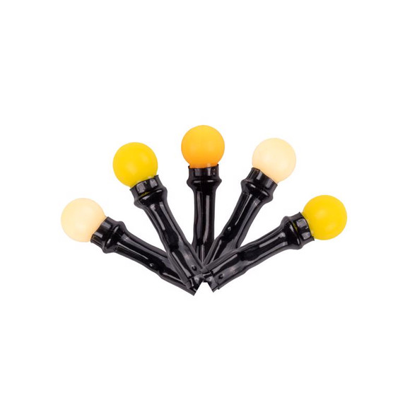 Celebrations 21-04005A Candy Corn Gumball LED String Lights, 37-Count