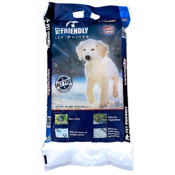 Vaporizer Pet Safe Ice Melt Flakes, 20 lb Bag, VP-PS20BG