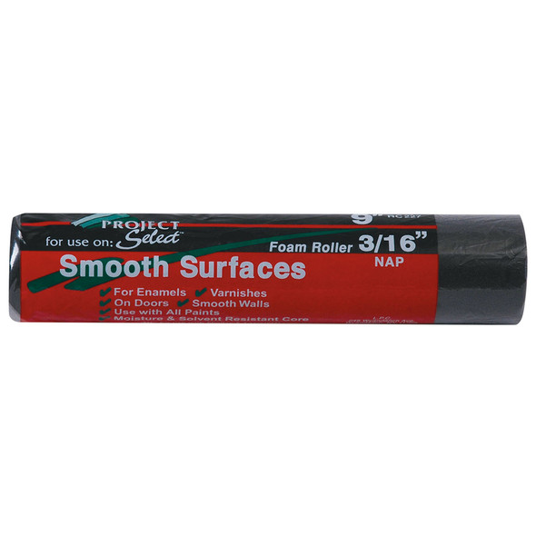 FOAM ROLLER 9X3/16"