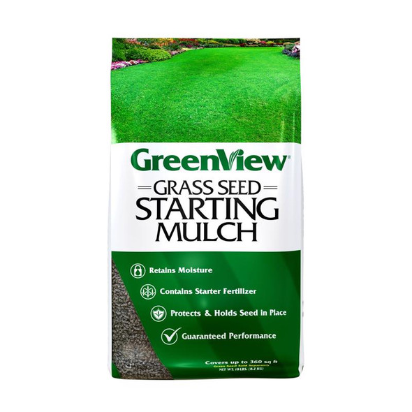 GRASS SEED STRT MLCH 18#