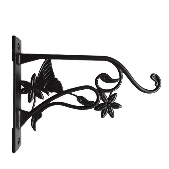 PLNT HOOK BTRFLY BLK 9"