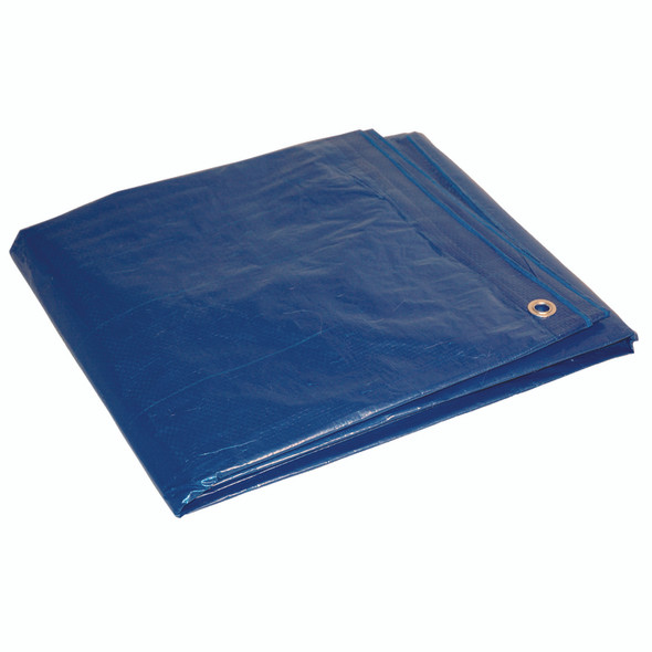 TARP BLU POLY MD 26X40'