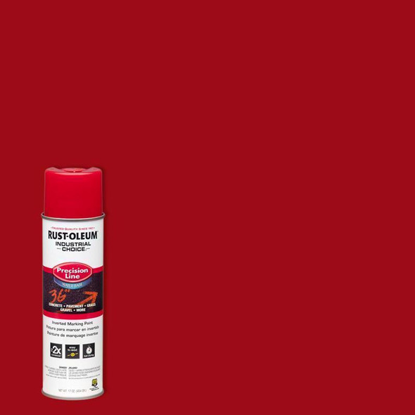 MRKNG PNT SFTY RED 17OZ