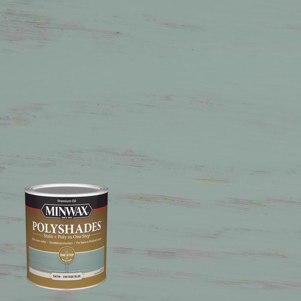 STAIN&POLY SAT VNBLU 1QT