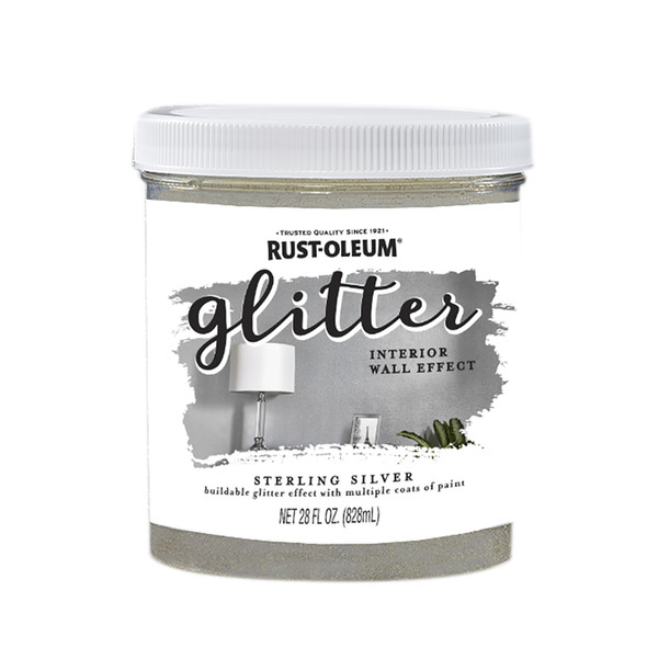 PAINT GLTR STRLG SLV 1QT